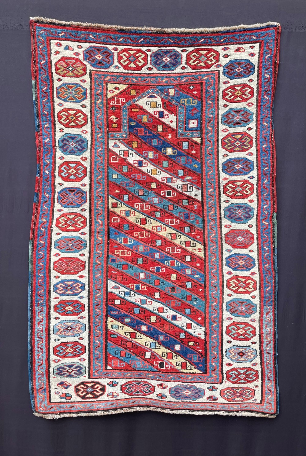 Antique Prayer-Rug, Gendje, South-Western Caucasus.
