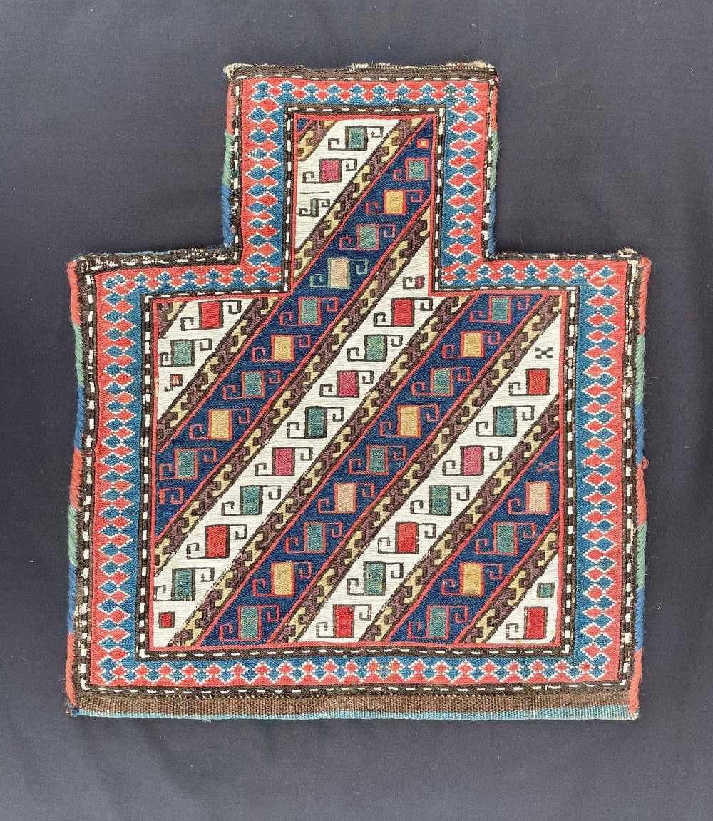 Antique Namakdan (salt-bag), Shahsevan Nomads of Moghan, Azerbaijan.