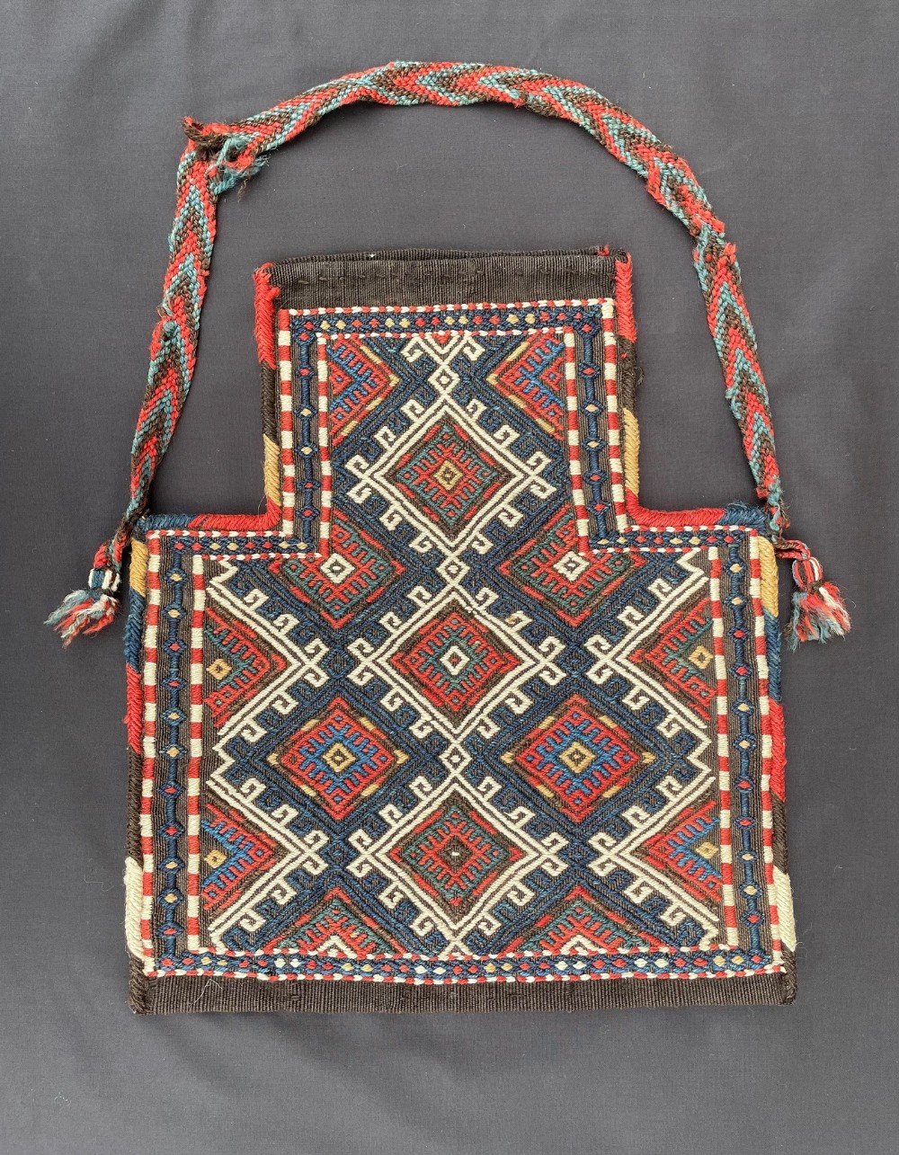 Antique Namakdan (salt-bag), Shahsevan Nomads, Azerbaijan.