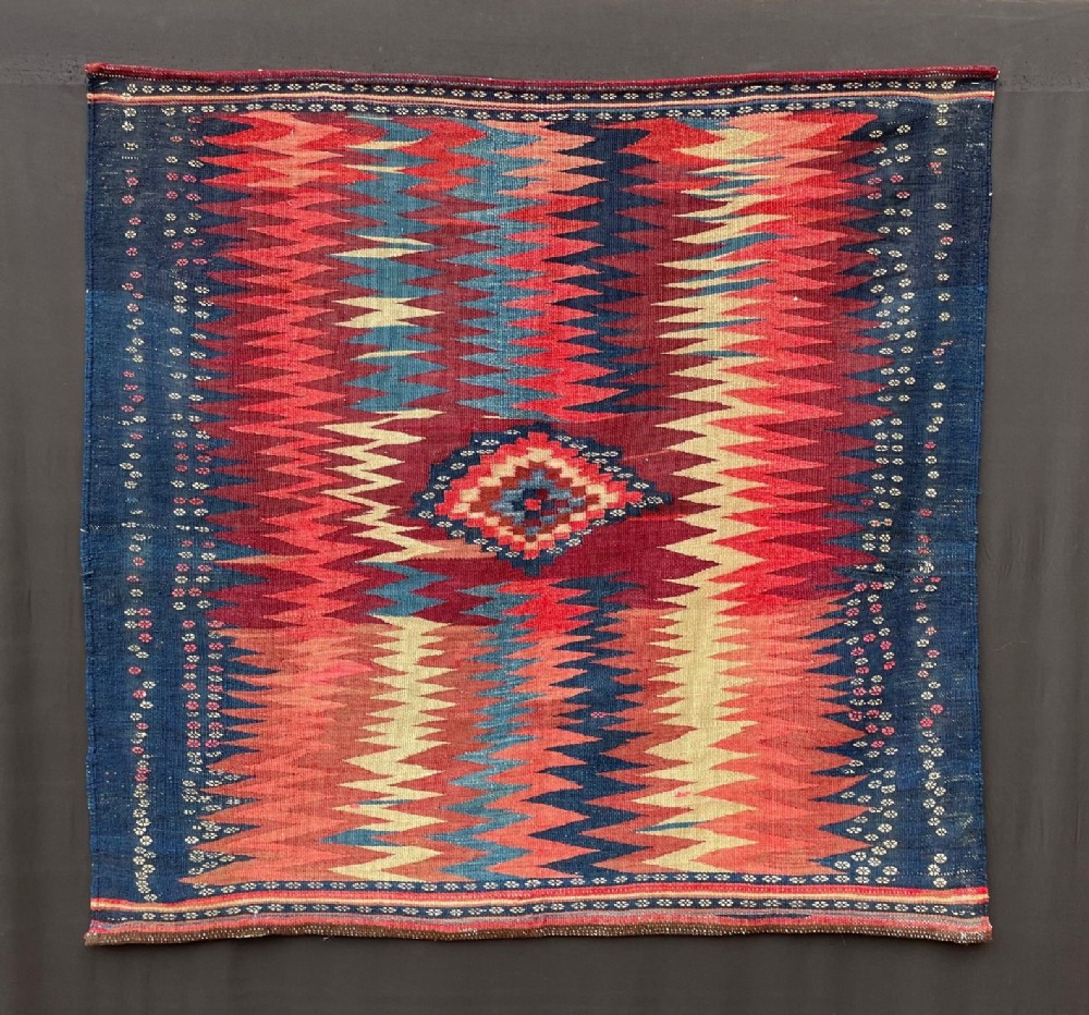 Antique Bread Sofreh, Afshar Nomads, Kerman Province, Southern Persia.