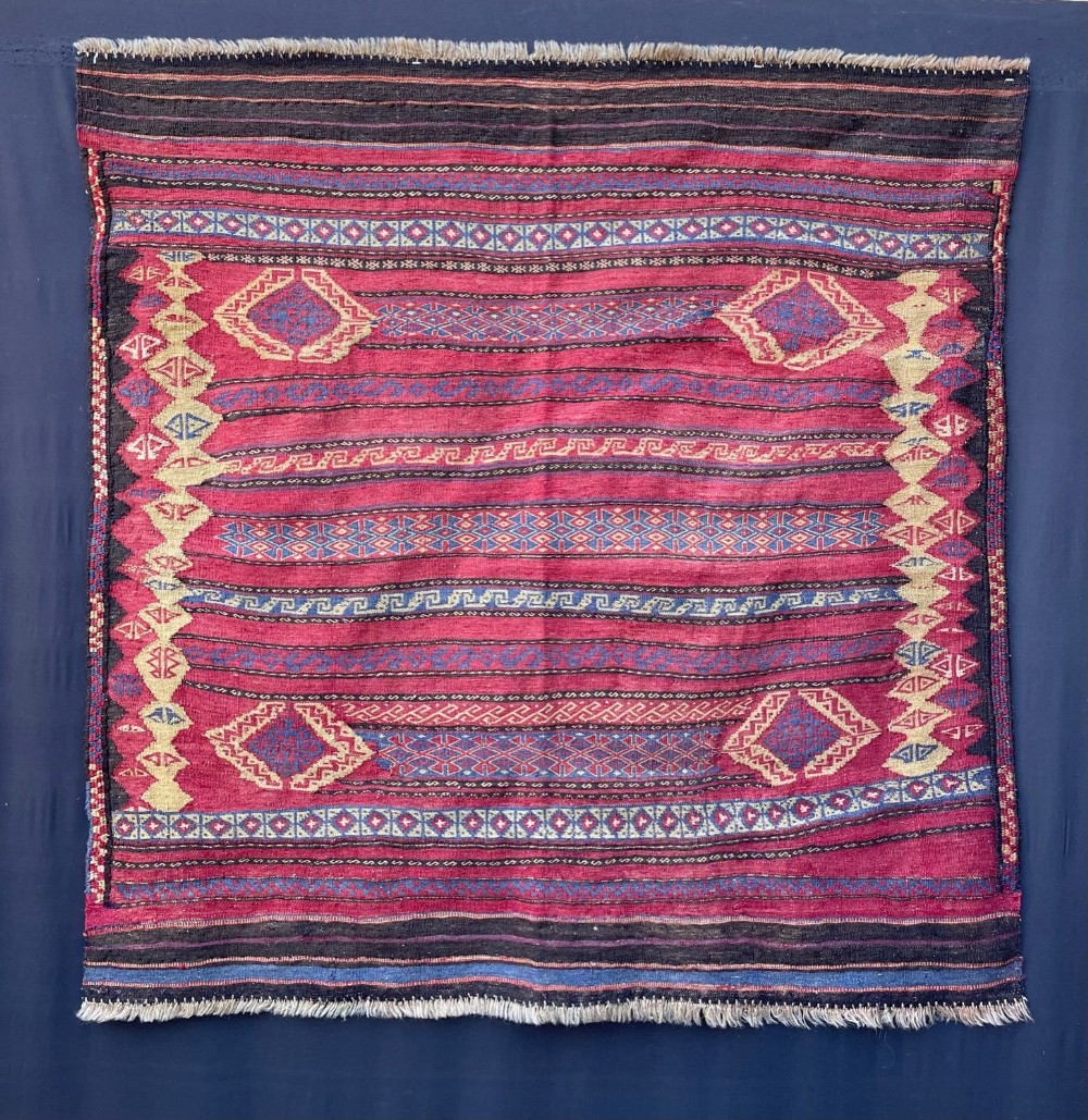 Antique Bread Sofreh, Taimani Nomads, Chahar Aimaq Confederation, Charchagan, Ghor Province, West-Central Afghanistan.