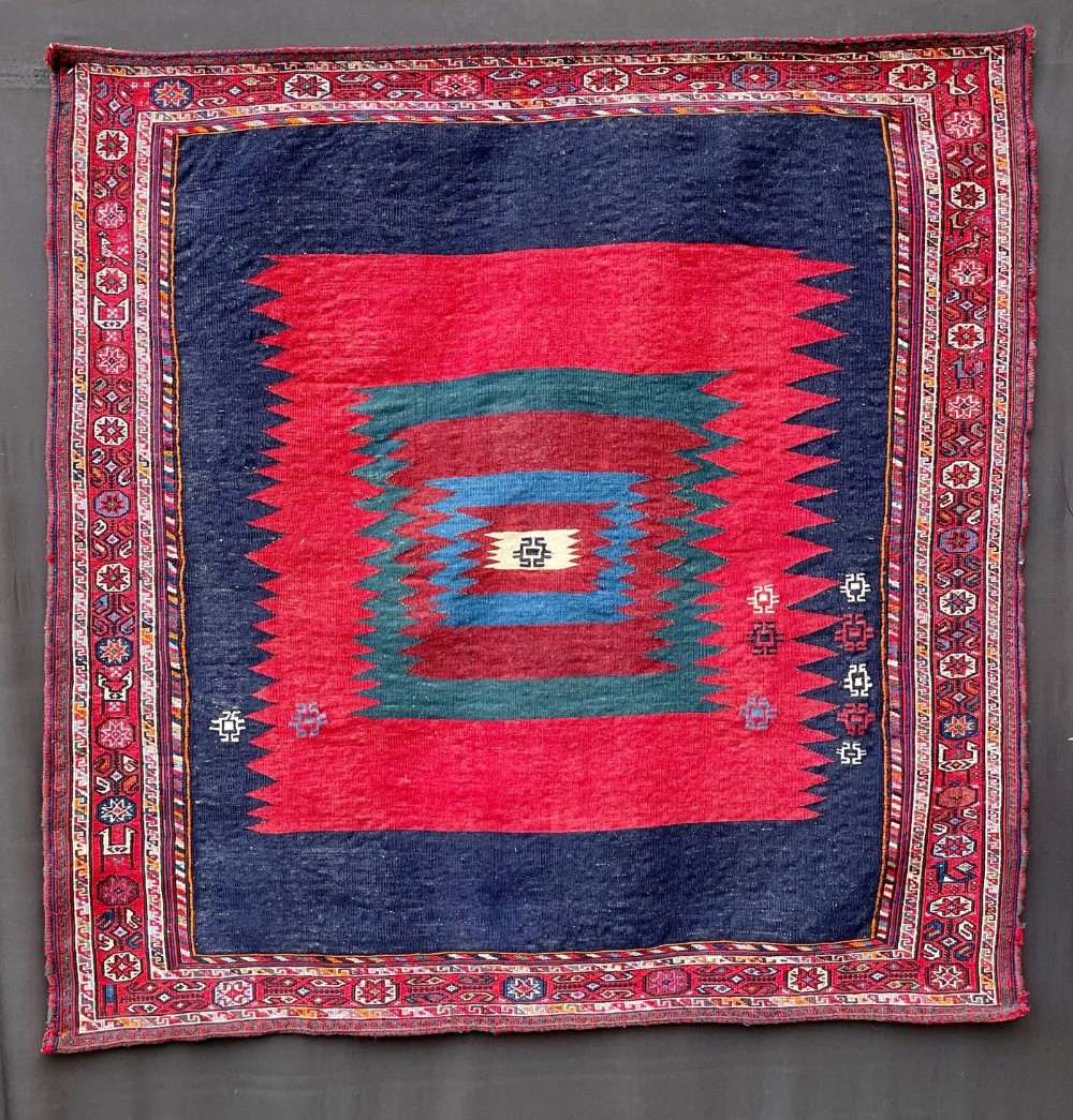 Antique Bread Sofreh, Afshar Nomads, Sirjan Region, Kerman Province, Southern Persia.