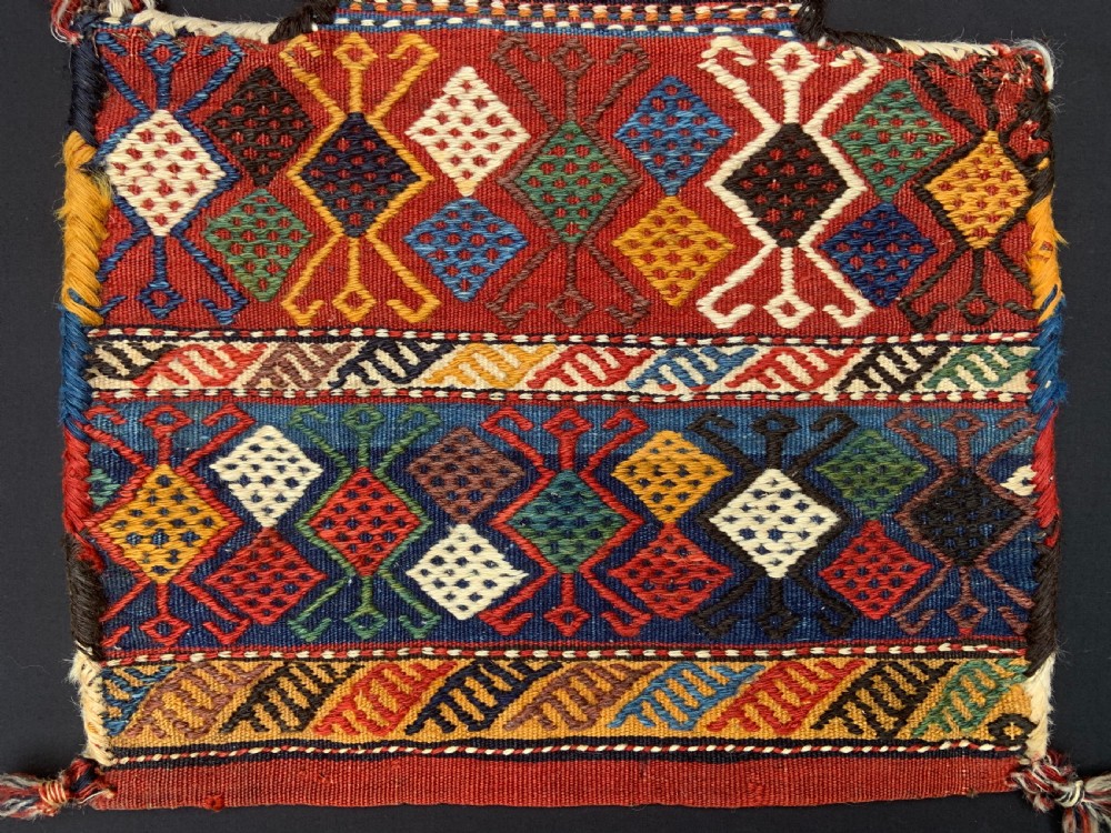 Antique Salt-Bag, Shahsevan Nomads, Azerbaijan. View III