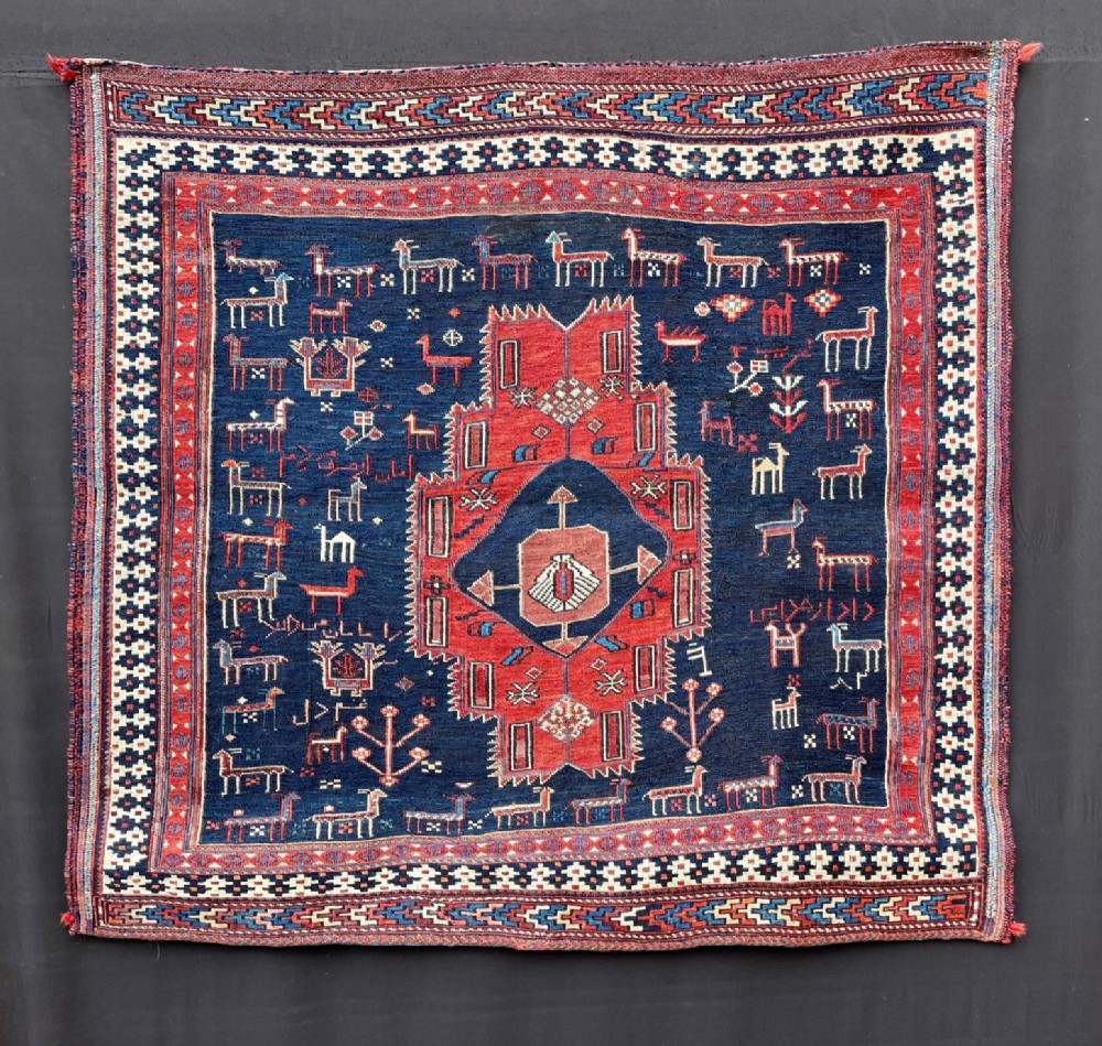 Antique Bread Sofreh, Afshar Nomads, Sirjan Region, Kerman Province, South Persia.