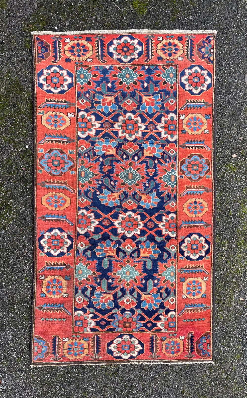 Antique Baluch Tribal Rug, Ferdows Region, Eastern Persia.
