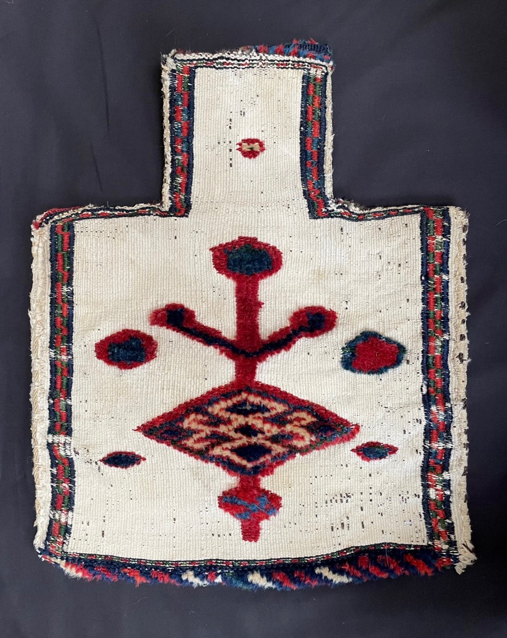 Antique Salt-Bag, Bakhtiari Tribes, The Chahar Mahal, Western Persia.