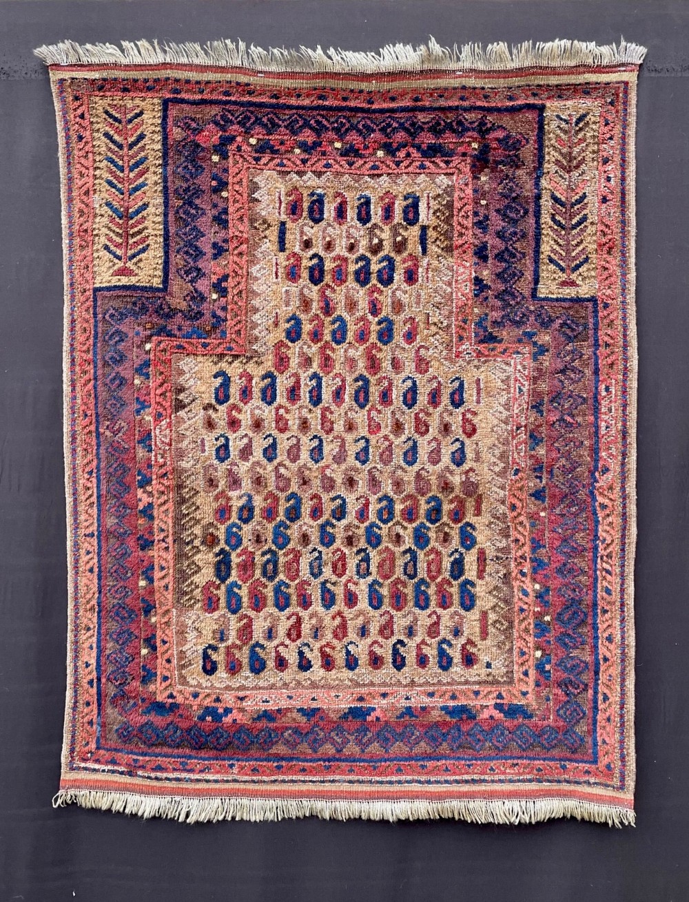 Antique Prayer-Rug, Baluch Tribes, South-East Persia.