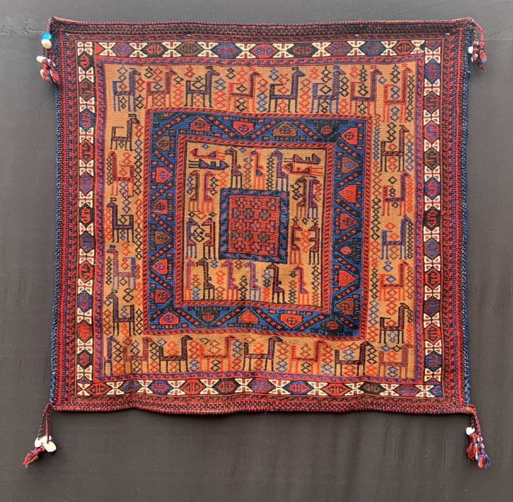 Antique Bread Sofreh, Afshar Tribes of Shar-e-Babak, Kerman Province, South Persia.
