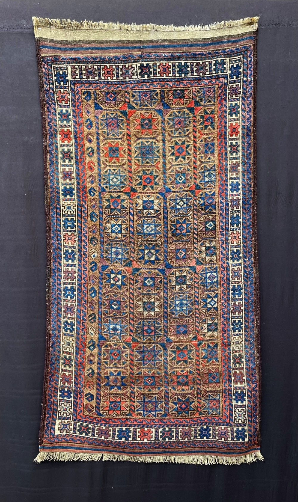 Antique Baluch Rug, Bahluli Sub Tribe, South-East Persia.