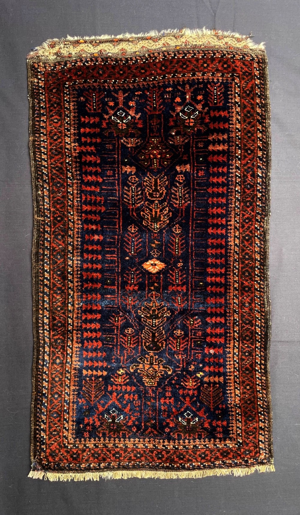 Antique Balisht (pillow-bag), Timuri Tribes, Borderlands of Eastern Persia / Western Afghanistan.