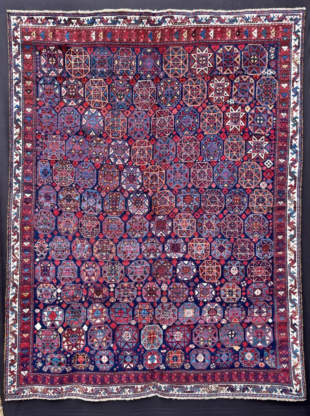 Antique Afshar Tribal Rug, Kerman Province, South Persia.