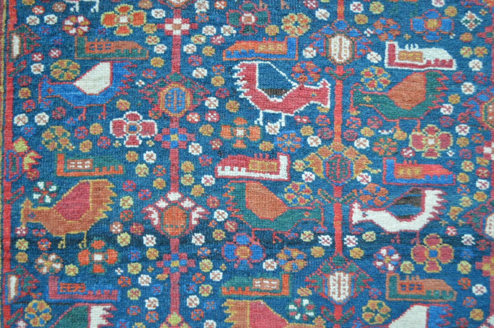 Antique Afshar Tribal Rug, Sirjan Region, Kerman Province, South Persia. View II