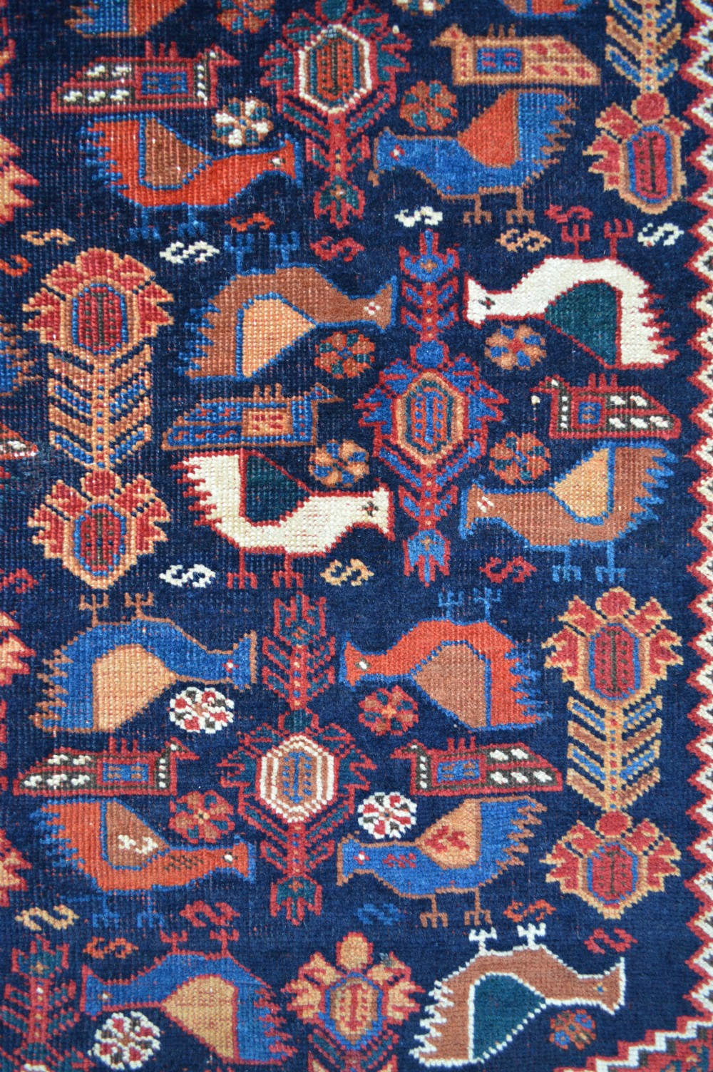 Antique Afshar Tribal 'Masnad' (throne rug), Bardsir or Sirjan Region, Kerman Province, South Persia. View II