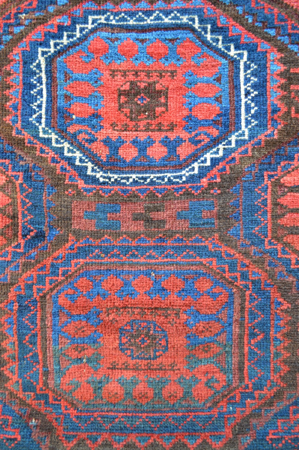 Antique Baluch Rug, Mahdad Khani Tribe, Khorassan Province, North-East Persia. View III