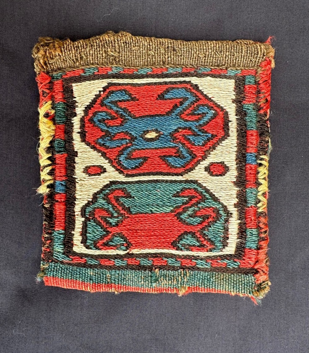 Antique Vanity-Bag, Shahsevan Nomads, Moghan Plain, Azerbaijan.