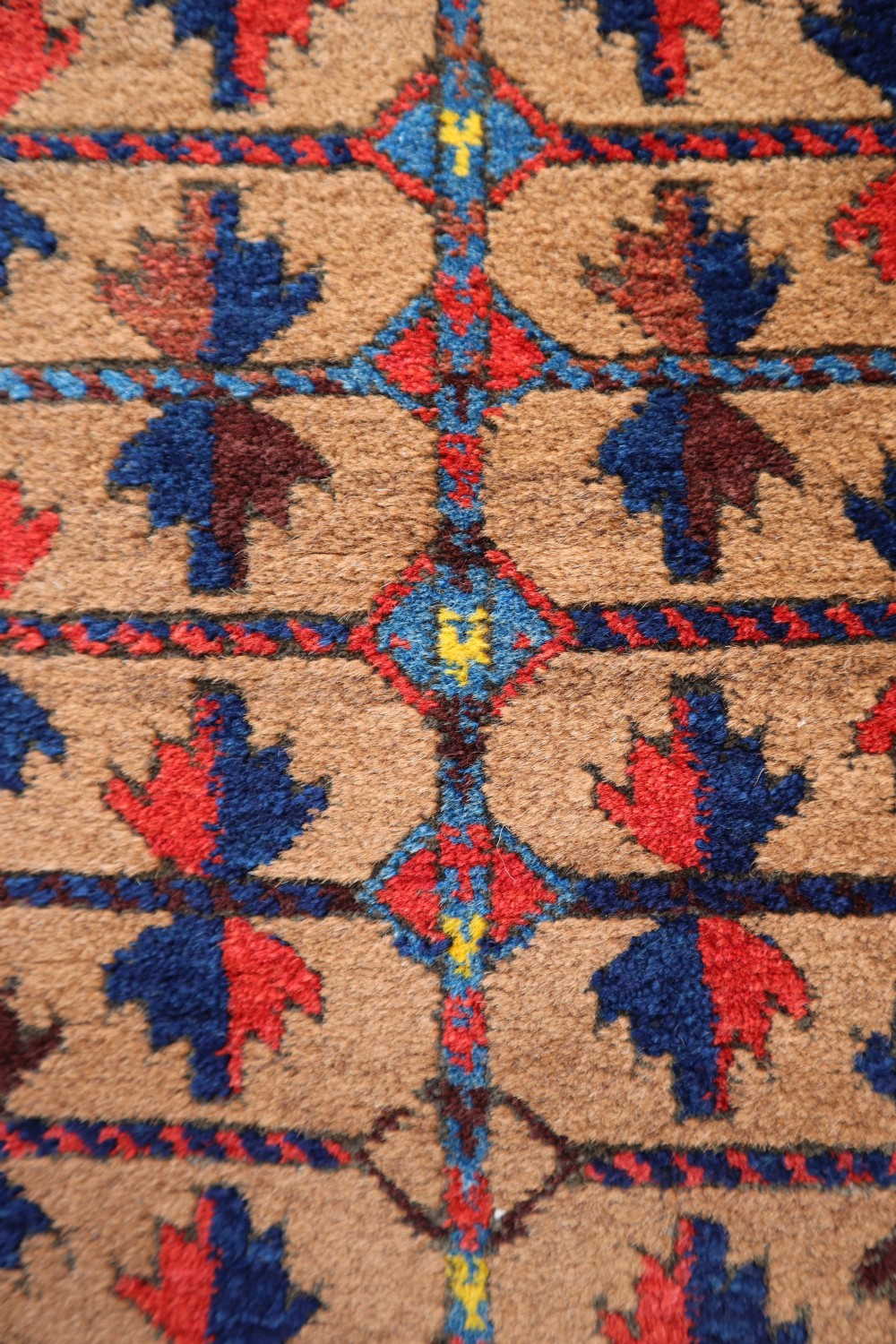 Antique Baluch Tribal Rug, Khorassan Province, North-East Persia. View IV