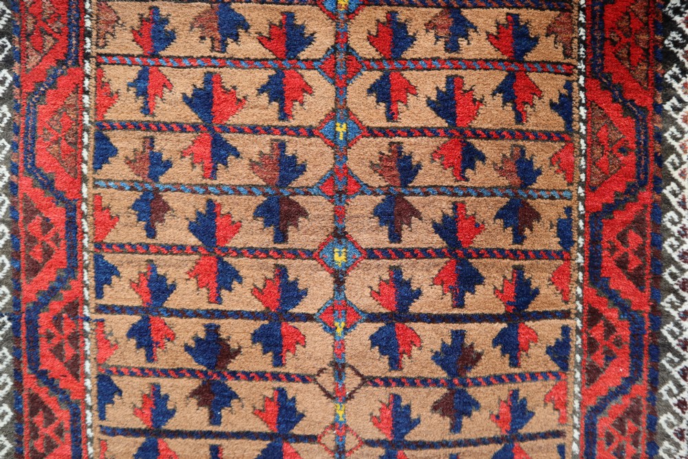 Antique Baluch Tribal Rug, Khorassan Province, North-East Persia. View V