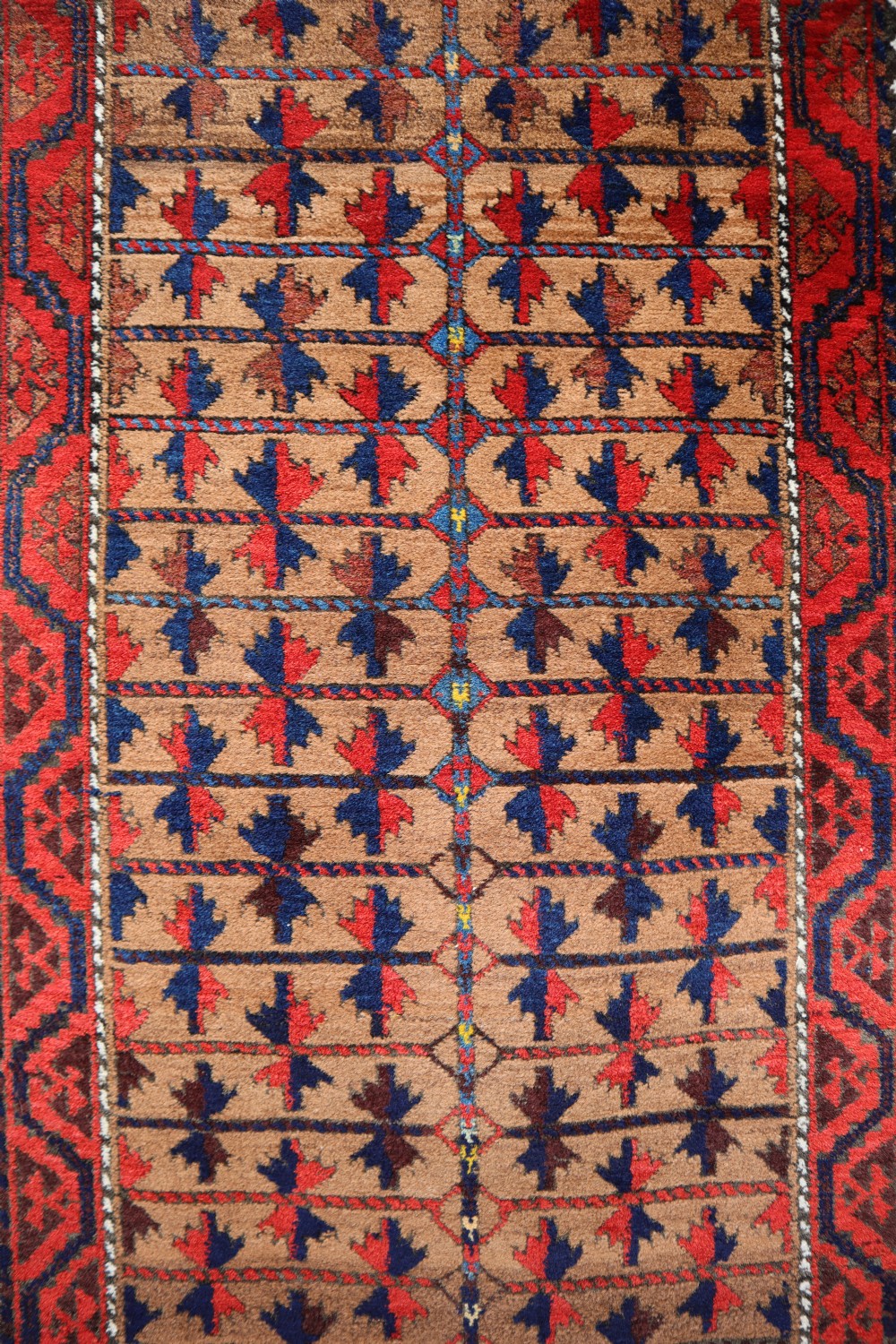 Antique Baluch Tribal Rug, Khorassan Province, North-East Persia. View VI