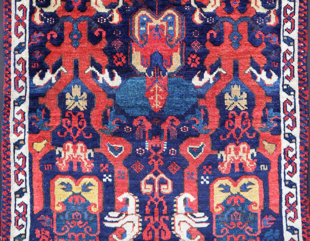 Antique Seichour Rug, Seichour, Kuba Region, Eastern Caucasus. View II