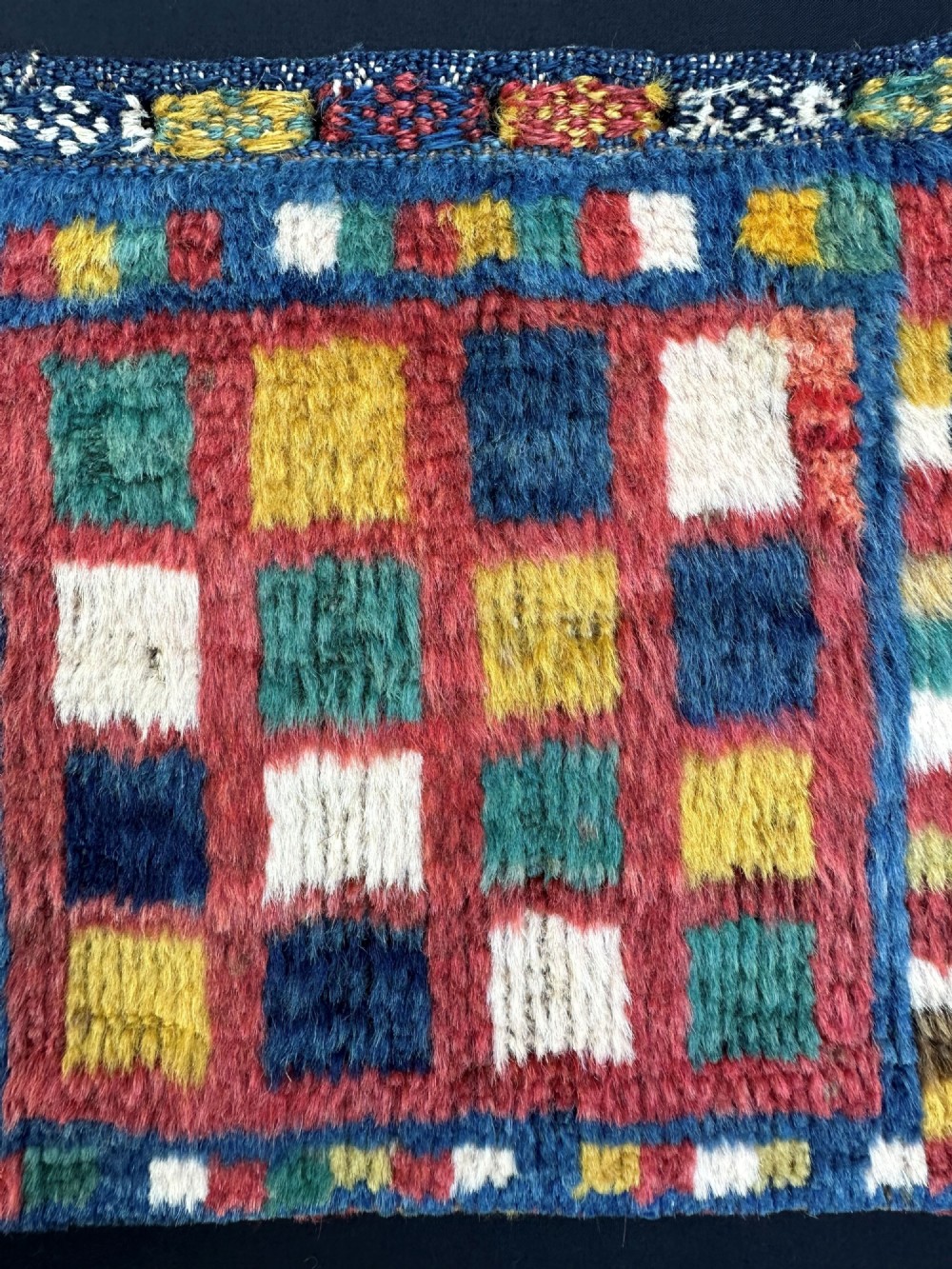 Antique Vanity-Bag, Qashqa'i Tribes, Fars Province, South-West Persia. View II