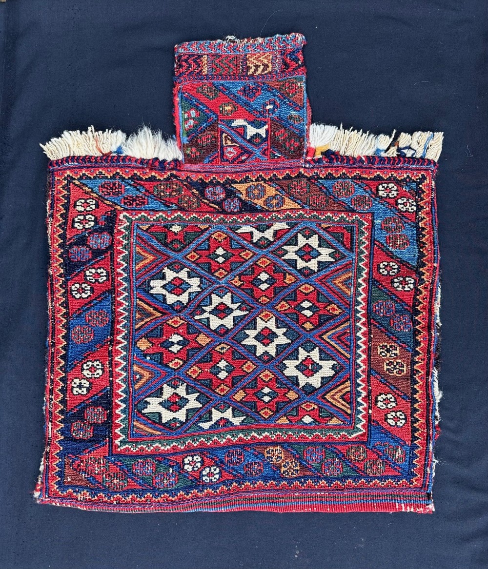 Antique Salt-Bag, Afshar Tribes, Kerman Province, South Persia.