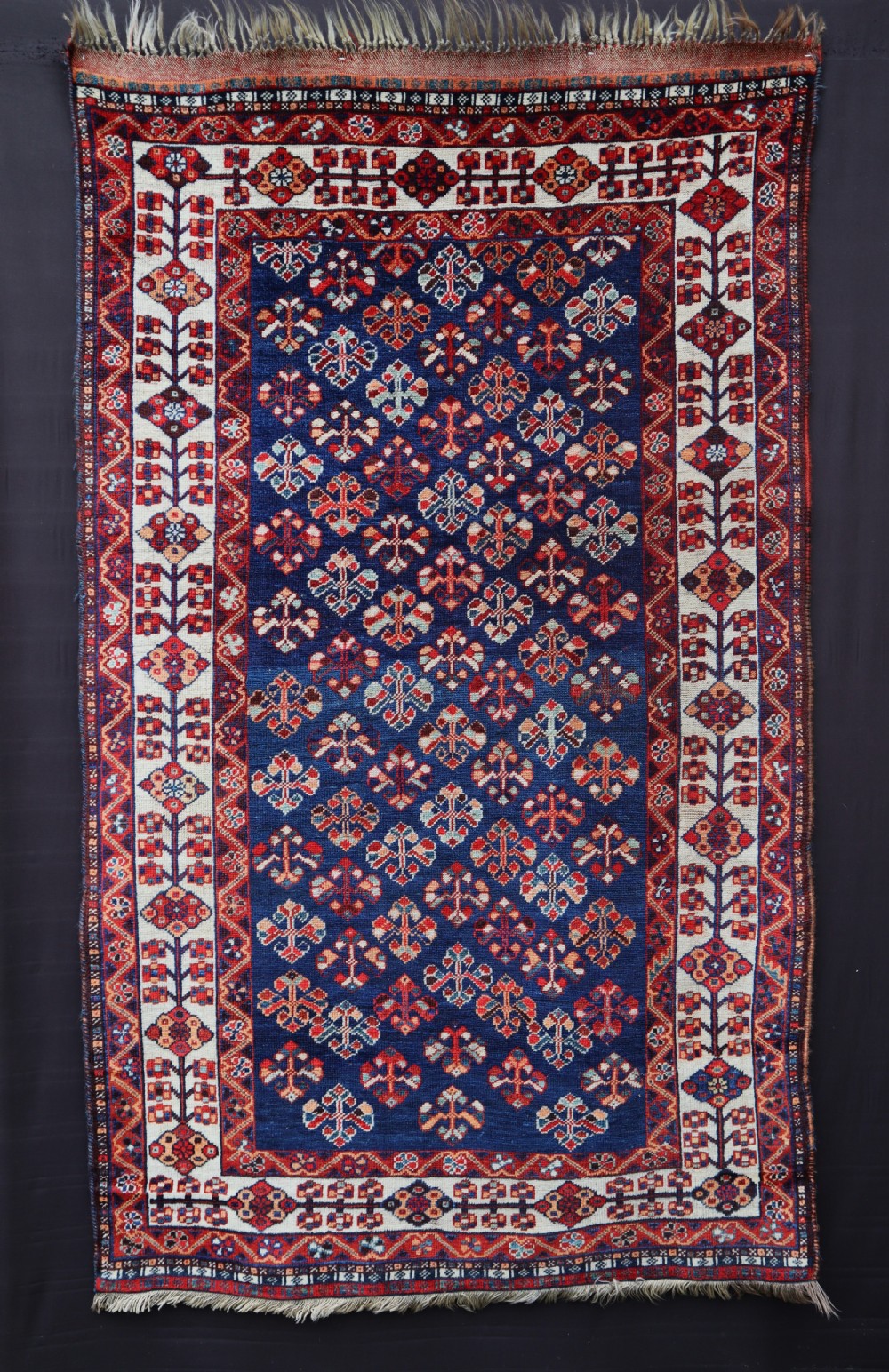 Antique Qashqa'i Rug, Shesh Boluki Sub-Tribe, Fars Province, South-West Persia.