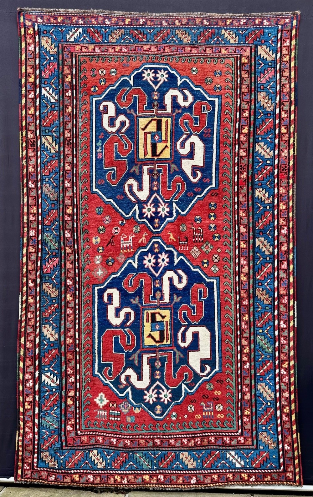 Antique Chondzoresk Rug, Karabagh Region, Southern Caucasus.