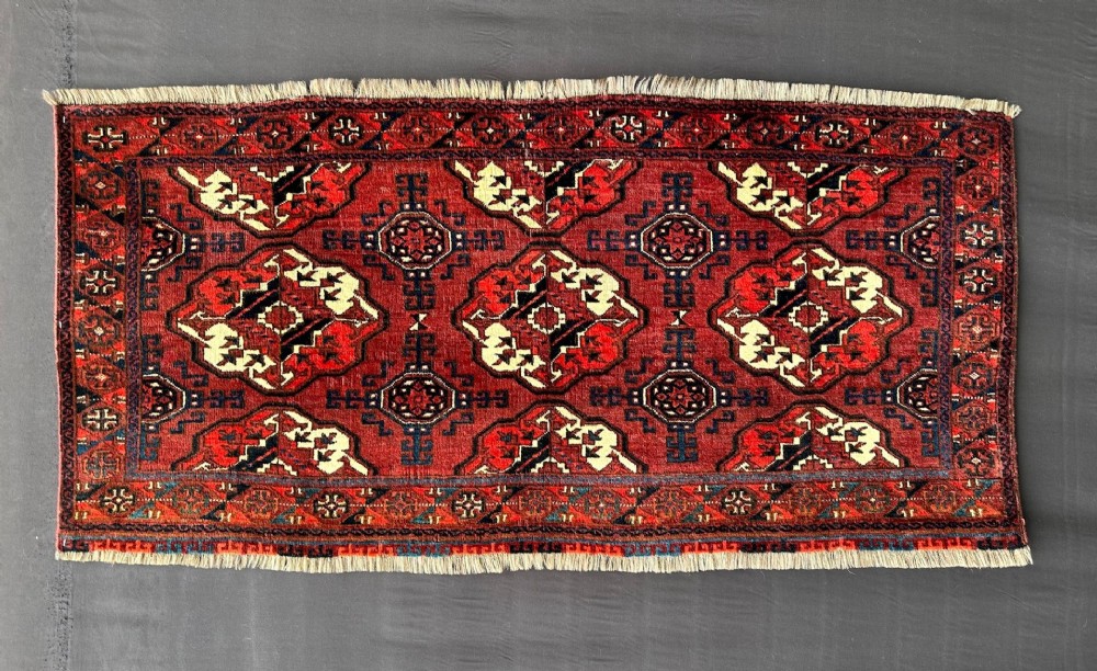 Antique Turkmen Chuval, Arabachi Tribe, East Bank of the Amu Darya, South of Bukhara, Turkmenistan.