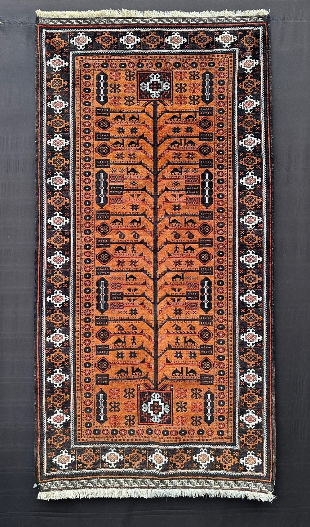 Antique Baluch Rug, Mahdad Khani Tribe, Chakhansur/Zabol Region, South-Eastern Persia.