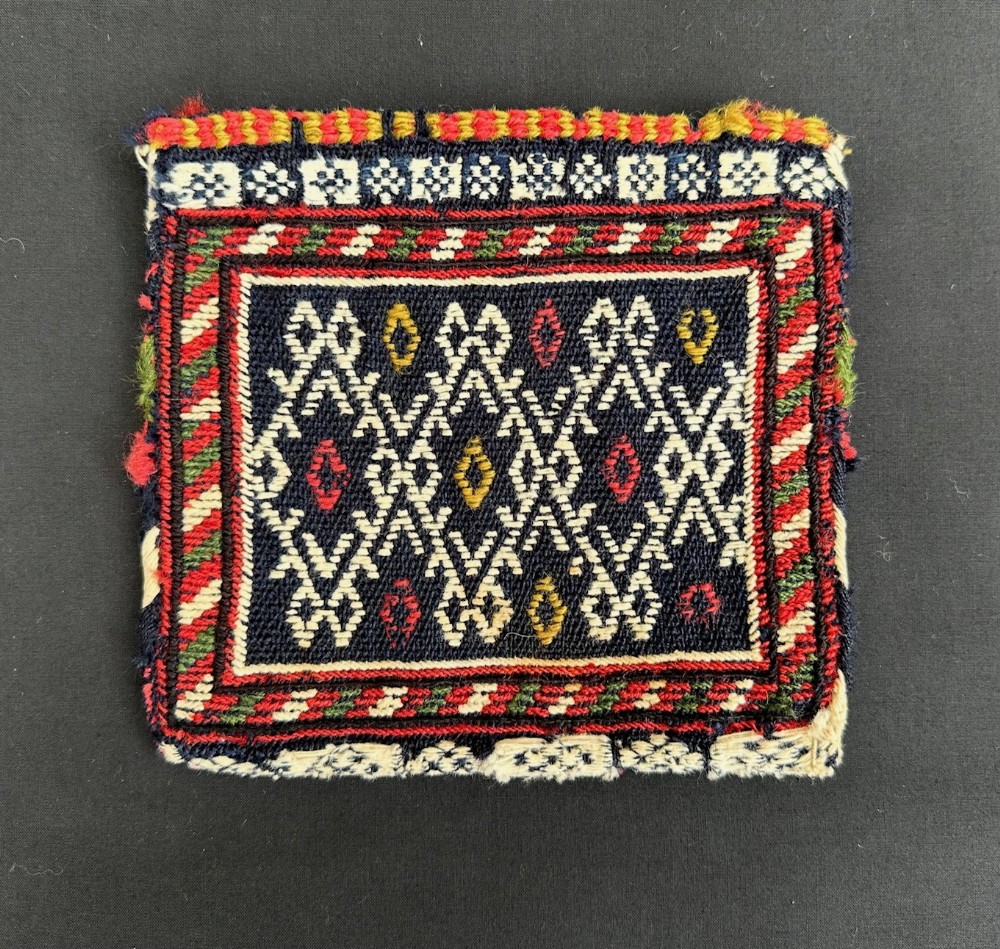 Antique Vanity-Bag, Qashqa'i - Darrehshuri Tribe, Fars Province, South-west Persia.