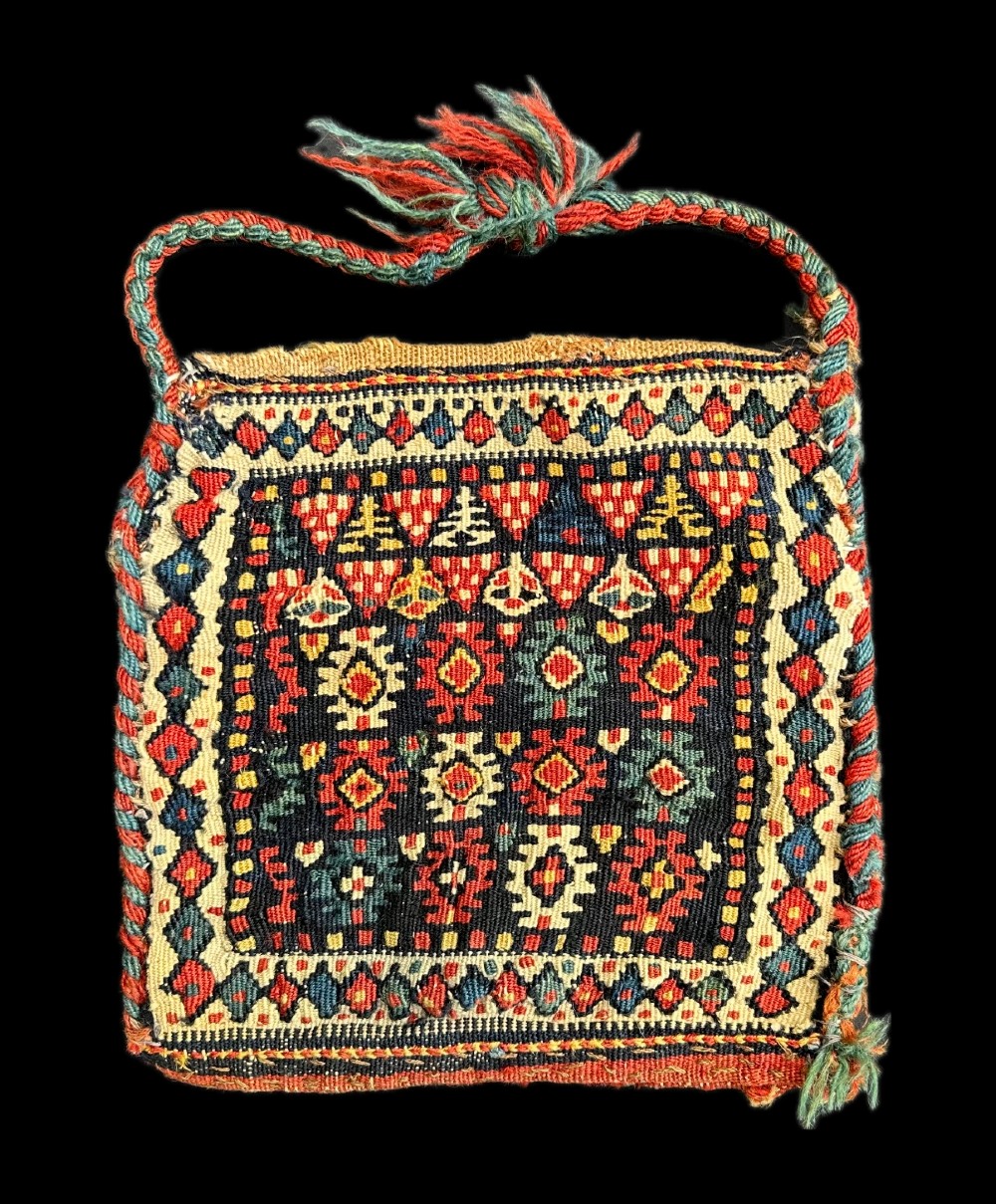Antique Vanity-Bag, Kordi Tribes of Darreh Gaz, Khorassan Province, North-East Persia.