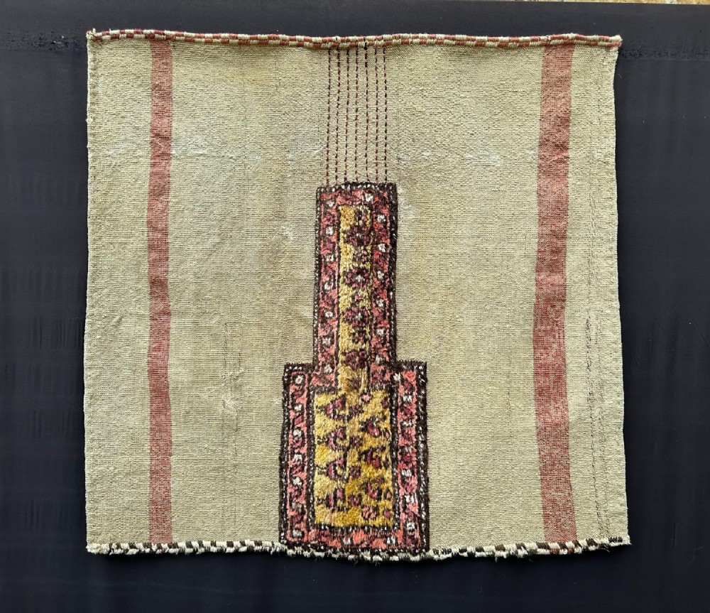 Antique Wheat-Sack (tacheh), Luri-Bakhtiari Tribes, Western Persia.