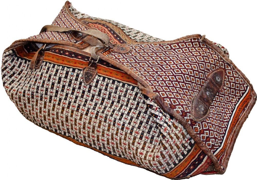 Antique 'Mafrash' (cargo bag), Qashqa'i Tribes, Fars Province, South-West Persia.