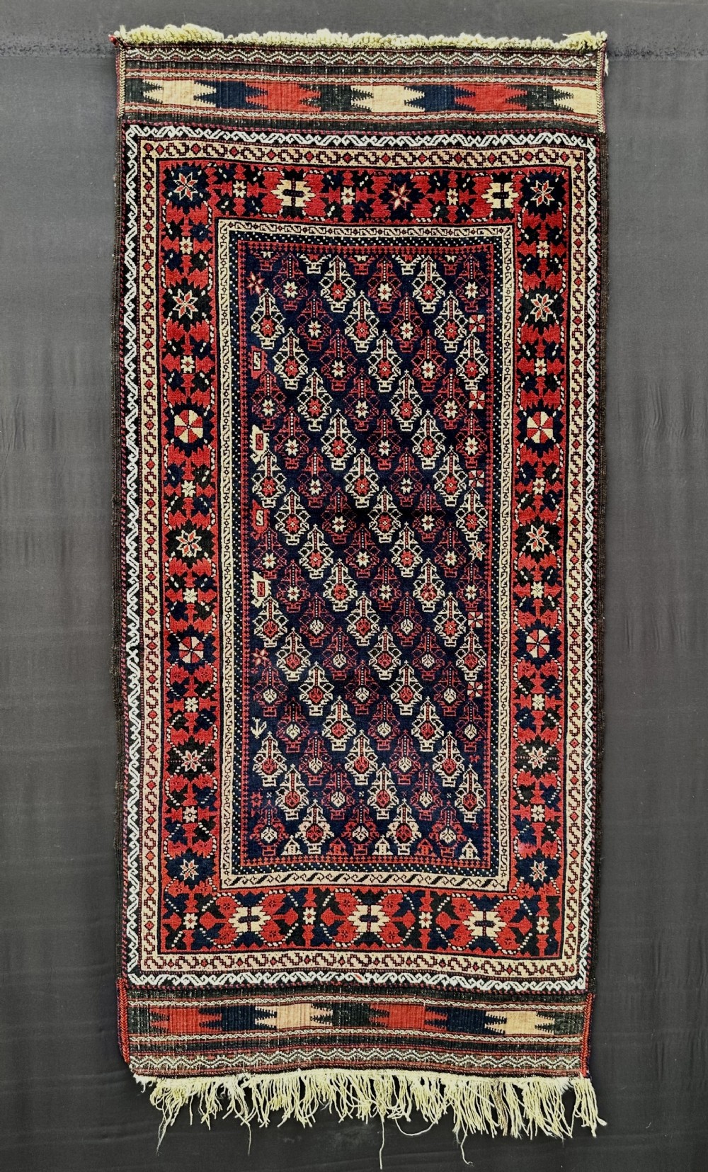 Antique Timuri Tribal Rug, Possibly Dokhtar-e-Qazi, Borderlands of North-Eastern Persia / North-Western Afghanistan.