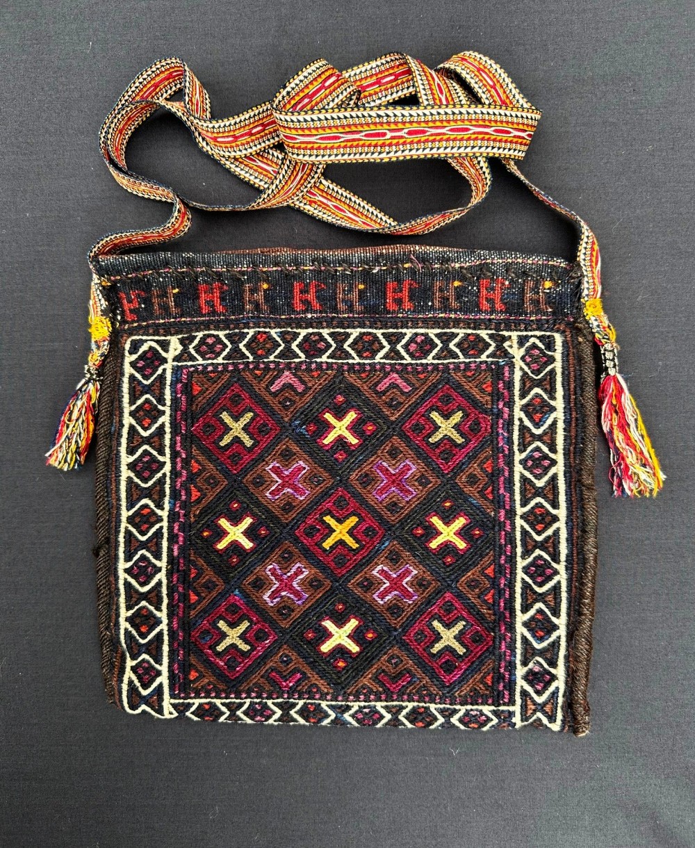 Antique Vanity-Bag, Timuri Tribes, Borderlands of North-East Persia / North-West Afghanistan.
