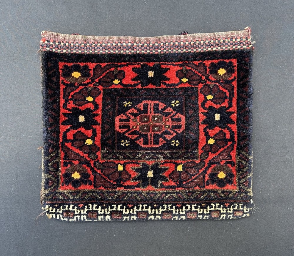 Antique Vanity-Bag, Baluch Tribes of Khorassan Province, North-East Persia.