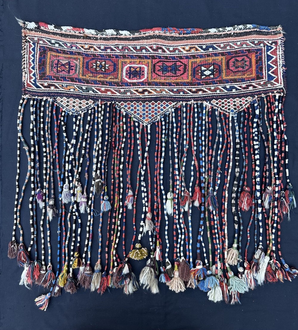Antique Horse Trapping, Lori-Bakhtiari Tribes, The Chahar Mahal, Western Persia.