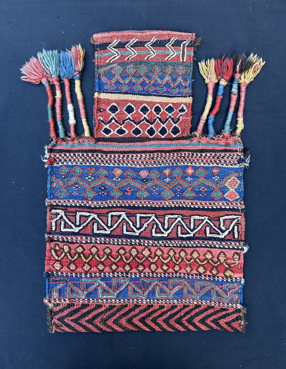 Antique Salt-Bag, Lors of Kohkiluyeh, Luristan, Western Persia.