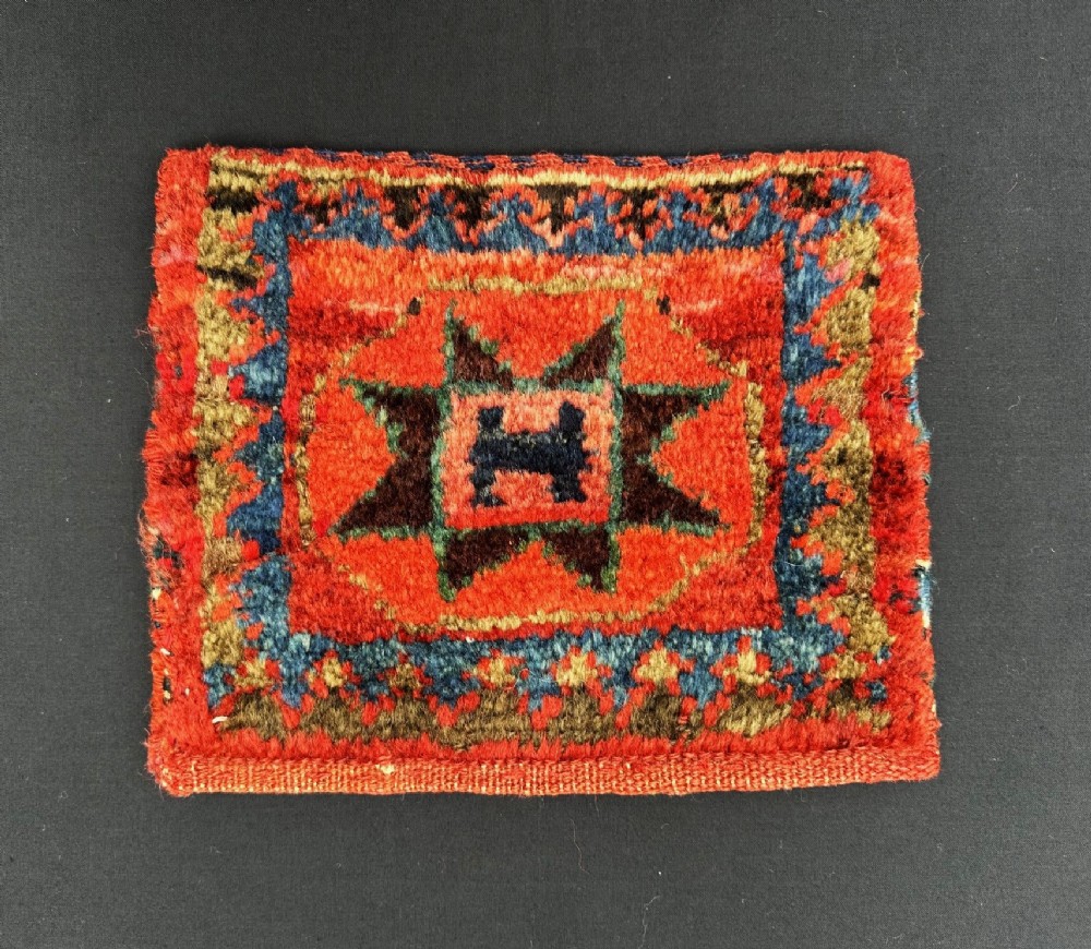 Antique Vanity-Bag, Lori-Bakhtiari Tribes, The Chahar Mahal, West Persia.