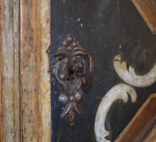 PAINTED PINE CUPBOARD - ADDITIONAL PHOTO 1