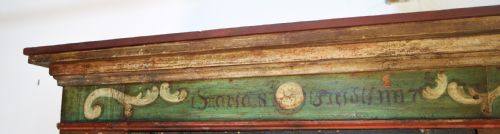PAINTED PINE CUPBOARD - ADDITIONAL PHOTO 4