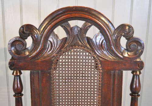 17TH CENTURY CANE CHAIR - ADDITIONAL PHOTO 3