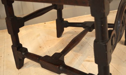 17TH CENTURY CANE CHAIR - ADDITIONAL PHOTO 5