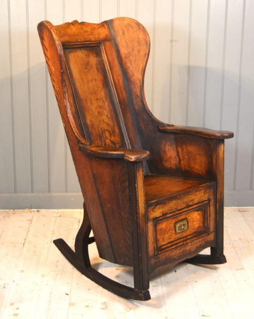 lambing chair - CATEGORY: ANTIQUE CHAIRS - DATED 19TH CENTURY