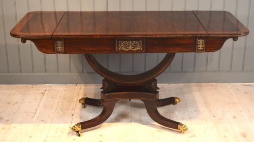 SOFA TABLE IN ROSEWOOD - ADDITIONAL PHOTO 2