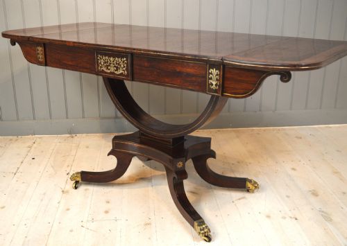 SOFA TABLE IN ROSEWOOD - ADDITIONAL PHOTO 6