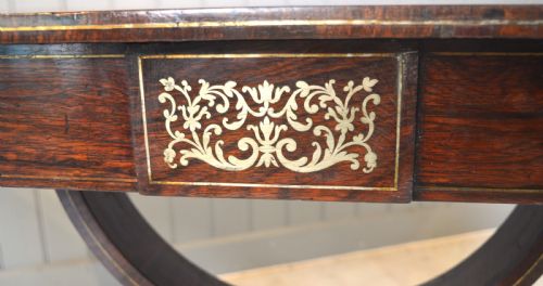 SOFA TABLE IN ROSEWOOD - ADDITIONAL PHOTO 8