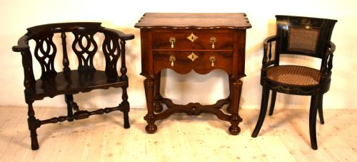 DUTCH SIDE TABLE IN AMBOYNA - ADDITIONAL PHOTO 9