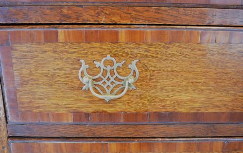 OAK AND FRUITWOOD CHEST ON STAND - ADDITIONAL PHOTO 5