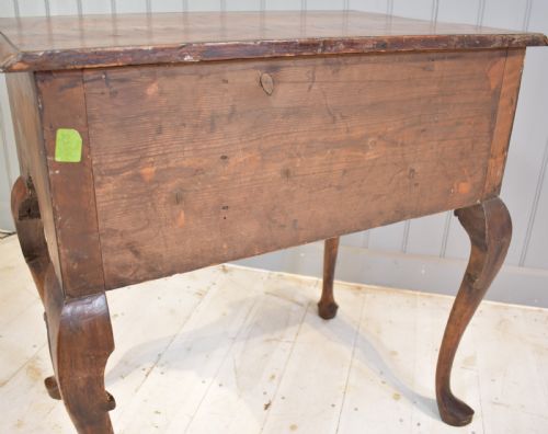 18TH CENTURY WALNUT LOWBOY SIDE TABLE - ADDITIONAL PHOTO 7